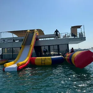 Botel Royal Boat With Inflatable Toys Abu Dhabi