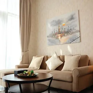 1br Masdar Getaway Poolside Living With Free Parking *