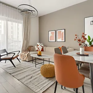Silkhaus Grand 2 Bdr In Water's Edge Near Canalside Apartament Abu Zabi