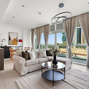 Silkhaus Chic 1bdr At Al Bandar In Al Naseem A Lägenhet *
